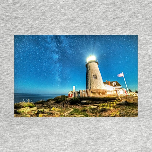 Pemaquid Point Lighthouse Bristol Road Maine by WayneOxfordPh